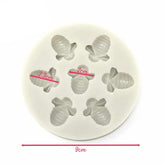 Molde Silicona Abejas